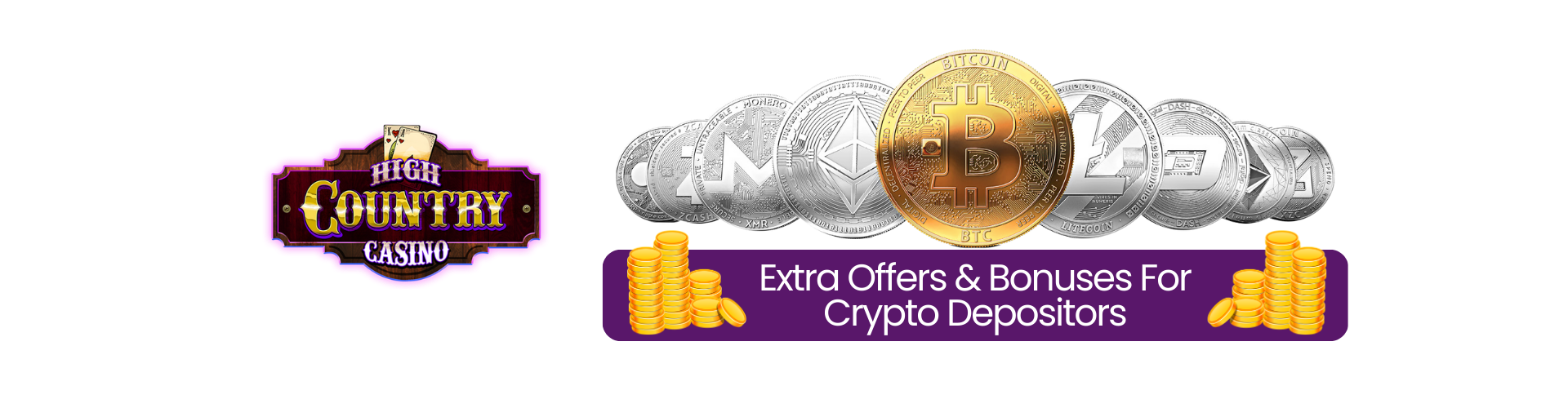 High Country Casino - Extra Offers & Bonuses For Crypto Depositors